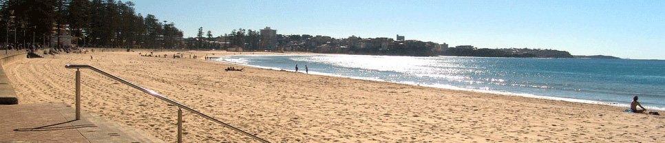 Photo of Manly Beach shoreline